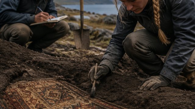 Discovery of Viking Textile Site Highlights Scandinavian Heritage