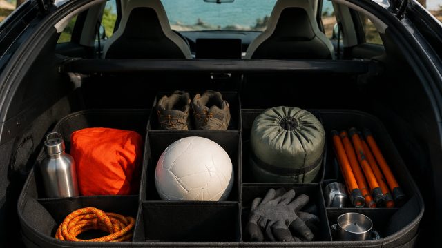 Introducing the Versatile Trunk Organizer for Your Model Y