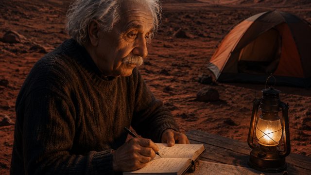 Einstein's Legacy Sheds Light on Mars Mysteries: A Timely Revelation
